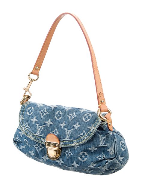 lv denim handbag|lv denim pleaty.